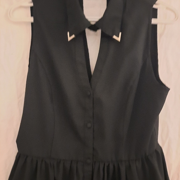 Pixie+Diamond, Midi dress Sz 12, Black - Picture 3 of 6